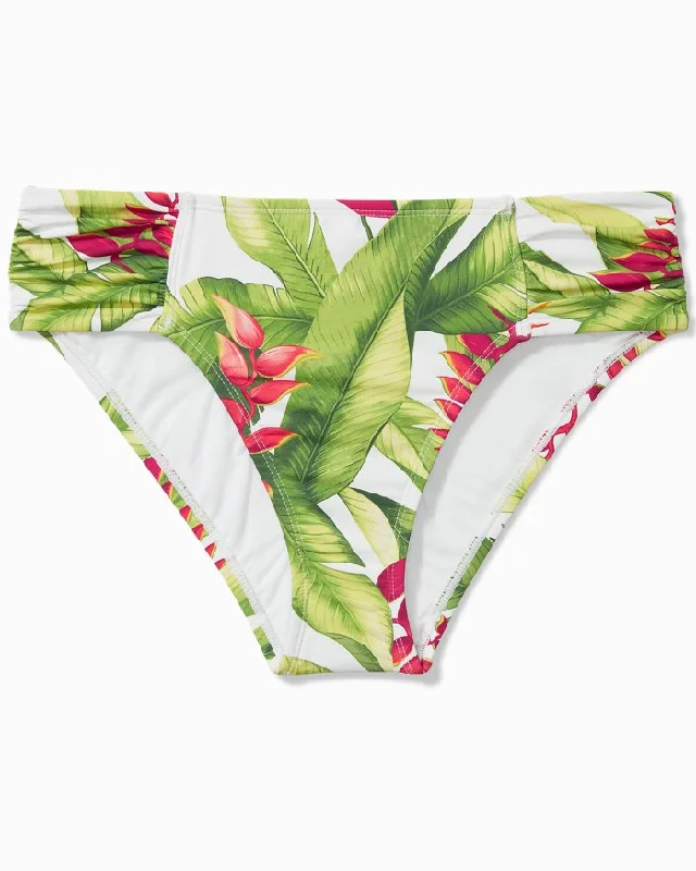 Tommy Bahama Calypso Fronds Hipster Bottom - White