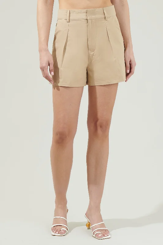 Elvy Chelsea Pleated Shorts