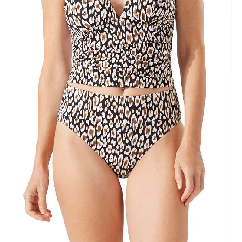 Tommy Bahama Palm Modern Safari Cat High Waist Bottom - Black*