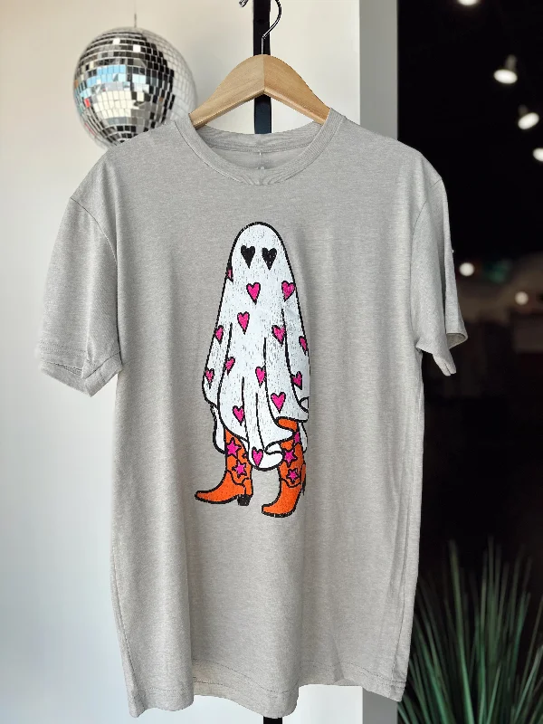 boo in boots t shirt