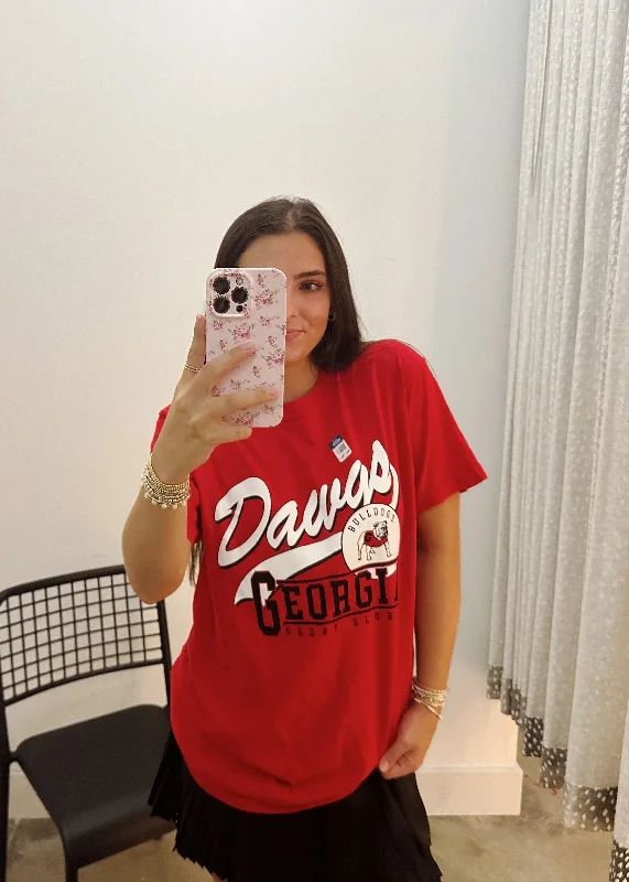 Georgia Dawgs Script Tee