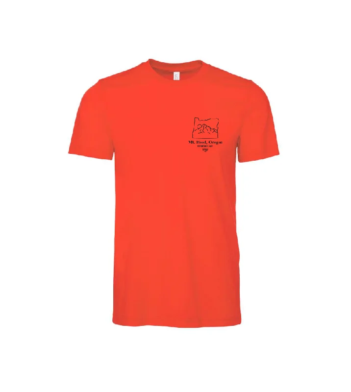 Northwest Mountains T-Shirt - Poppy Red