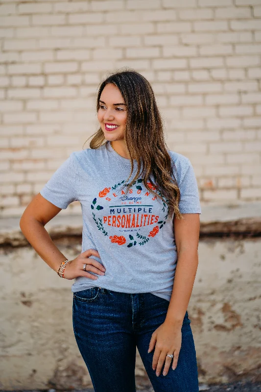 Southern Bliss: Multiple Personalities Light Grey Tee