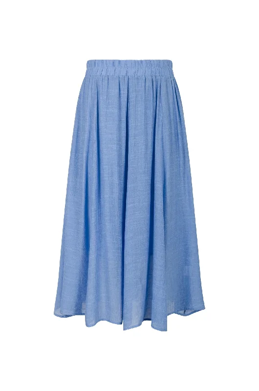 Soft Crosshatch Skirt | SOFT BLUE | 8837A1