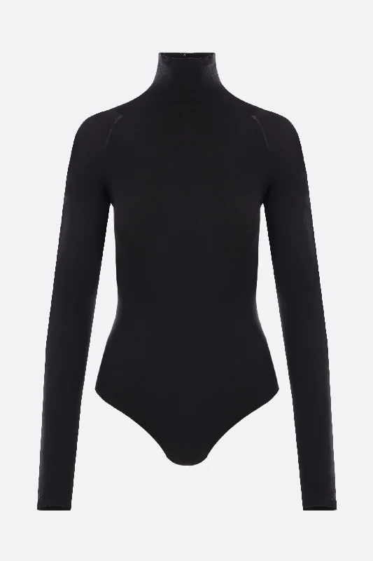 stretch jersey bodysuit