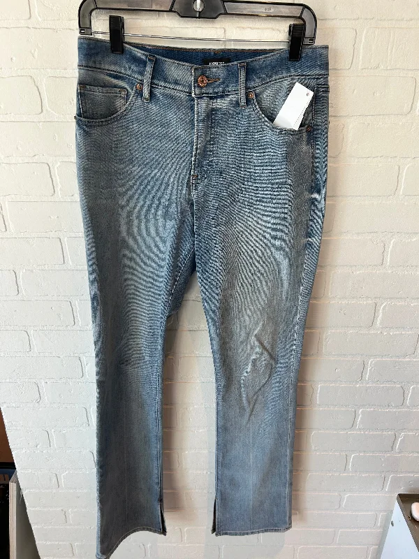 Jeans Boot Cut By Express In Blue Denim, Size: 10