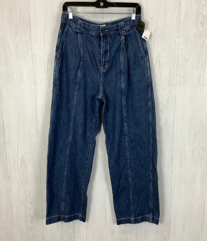 Jeans Wide Leg By Madewell In Blue Denim, Size: 6