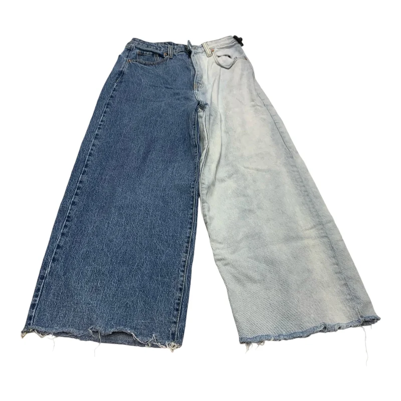 Jeans Wide Leg By Wild Fable In Blue Denim, Size: 4