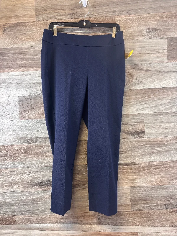 Pants Cropped By Talbots In Navy, Size: 6