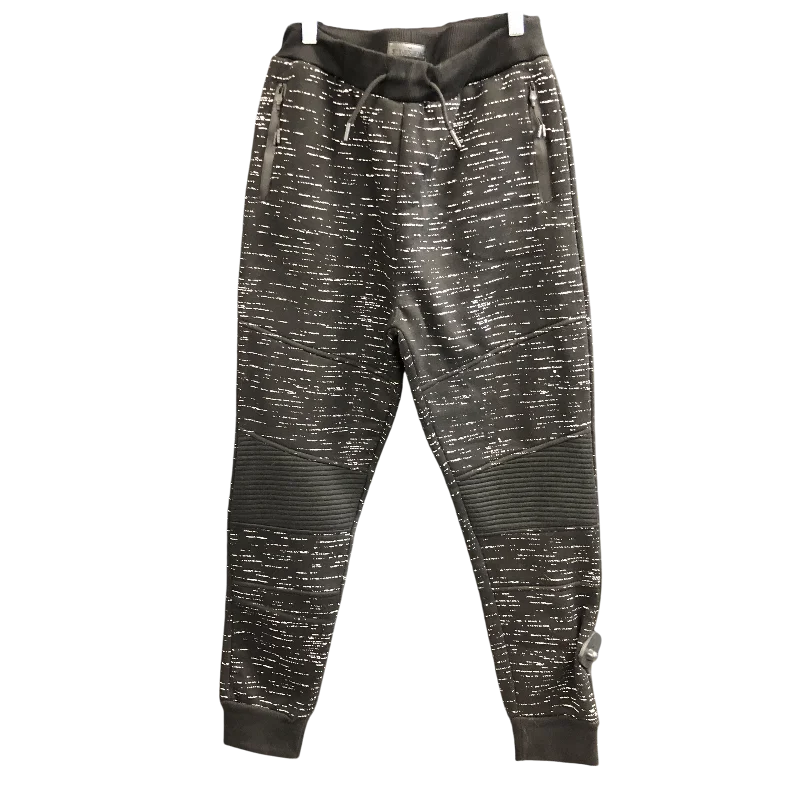 Pants Joggers By steves  In Black & White, Size: Xl