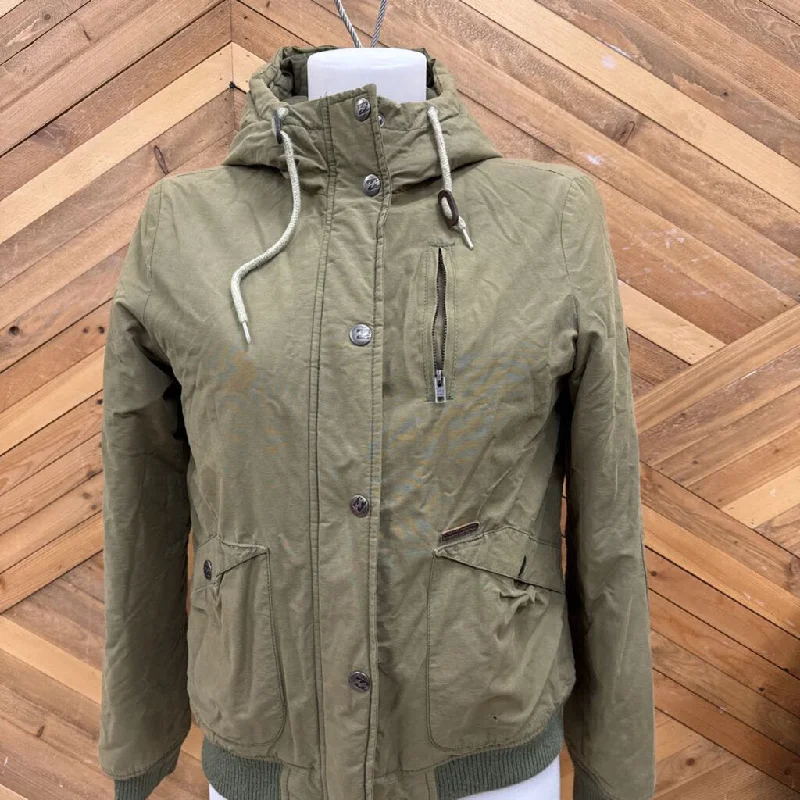 Billabong - Women's Insulated Jacket - MSRP comp $140: Green-women-SM