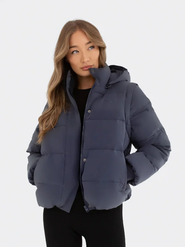 Multiway Puffer Coat 2 - Midnight Blue