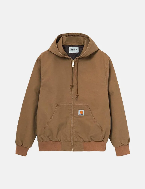 Carhartt-WIP Active Jacket (Organic Cotton) - Hamilton Brown