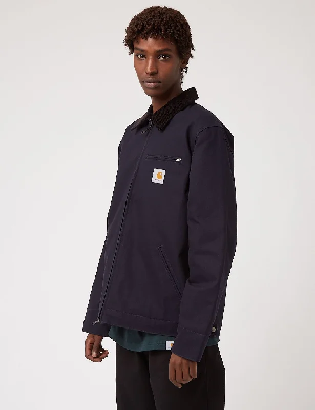 Carhartt-WIP Detroit Jacket - Dark Navy Blue/Black