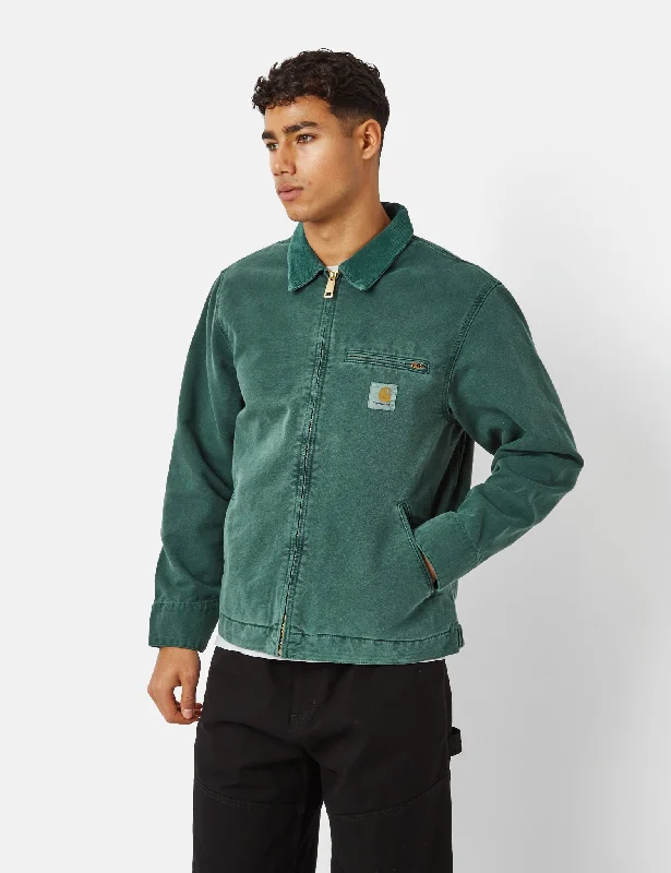 Carhartt-WIP Detroit Jacket (Organic) - Botanic Green/Botanic Green