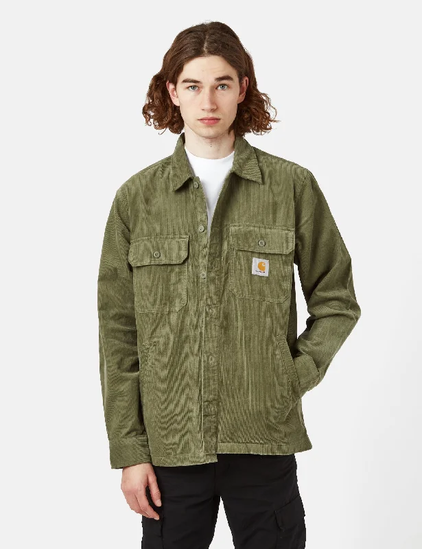 Carhartt-WIP Dixon Shirt Jacket (Cord) - Dollar Green