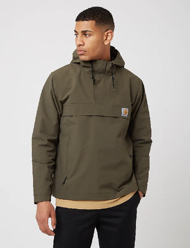 Carhartt-WIP Nimbus Pullover Shell Jacket - Cypress Green