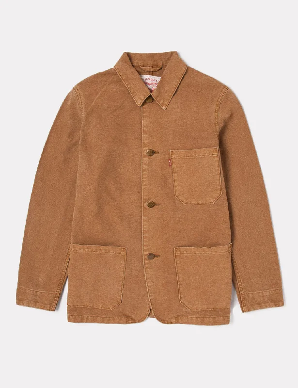 Levis Engineers Worker Jacket - Monks Robe Brown