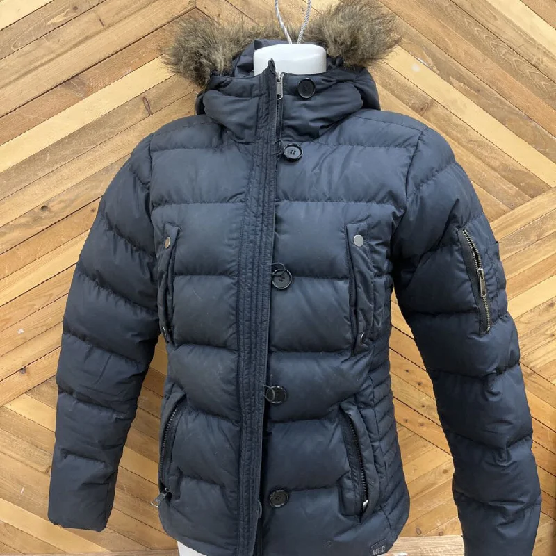 MEC - Women's Down Jacket - MSRP comp $450: Black-women-MD