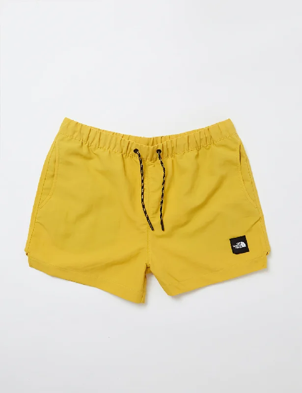 North Face Climb Shorts - Bamboo Yellow