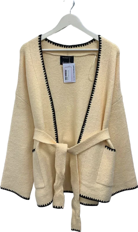 River Island Cream Cardigan UK M