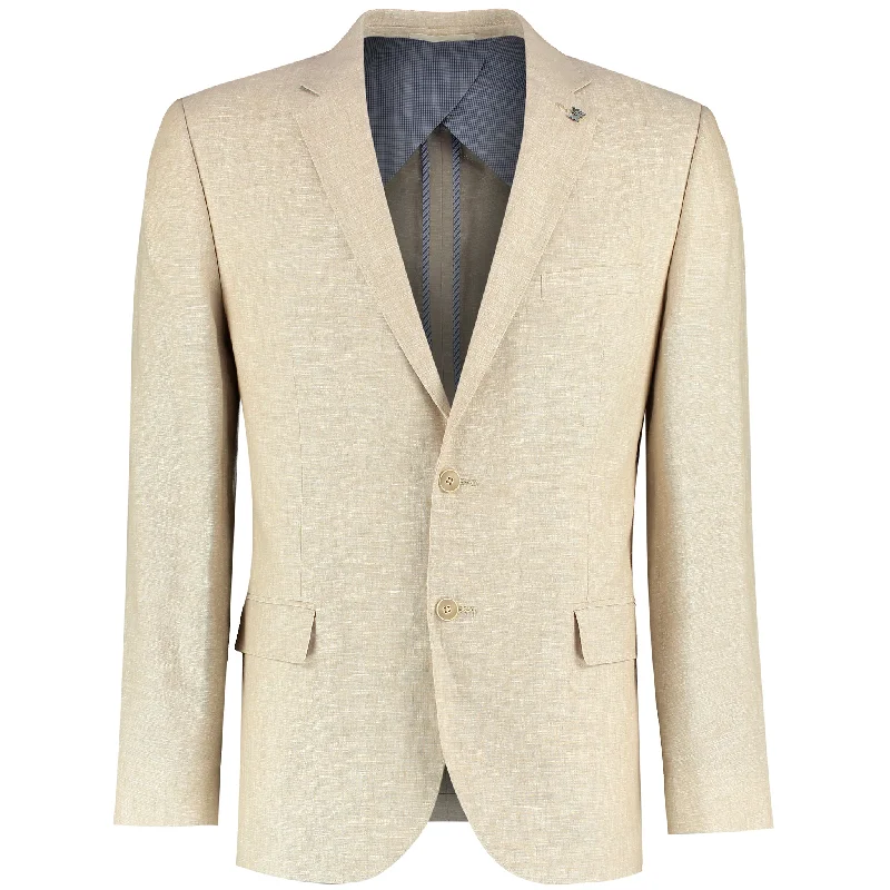 Viago Linen Jacket - Biege