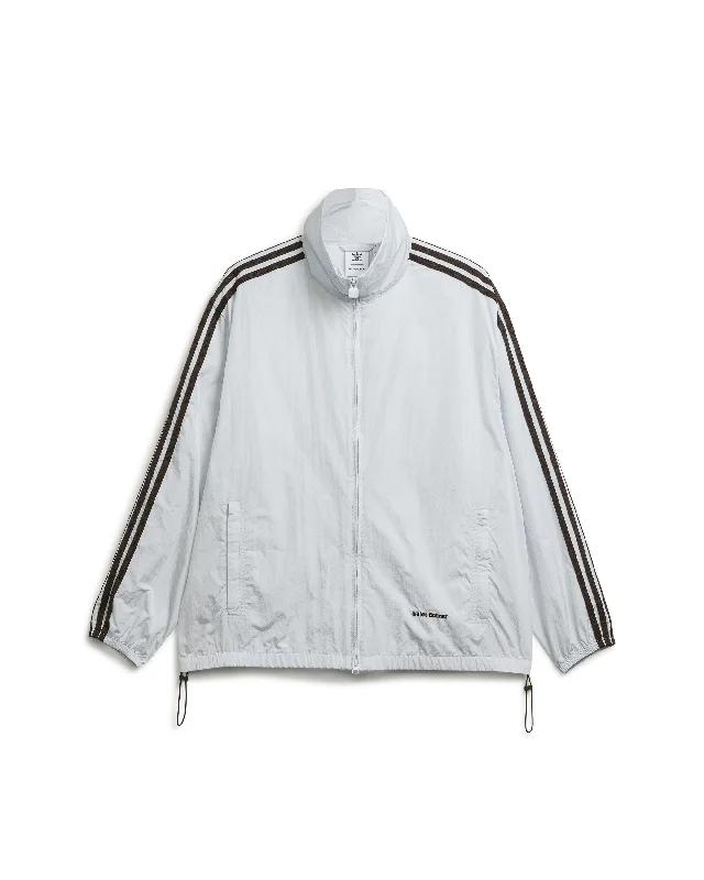 Wales Bonner Embroided Logo Track Jacket - Blue Tint