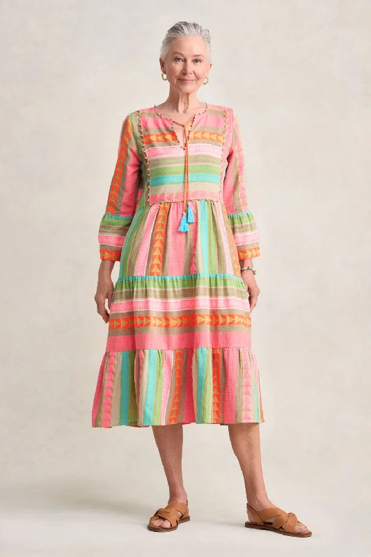 Fluoro Jacquard Dress