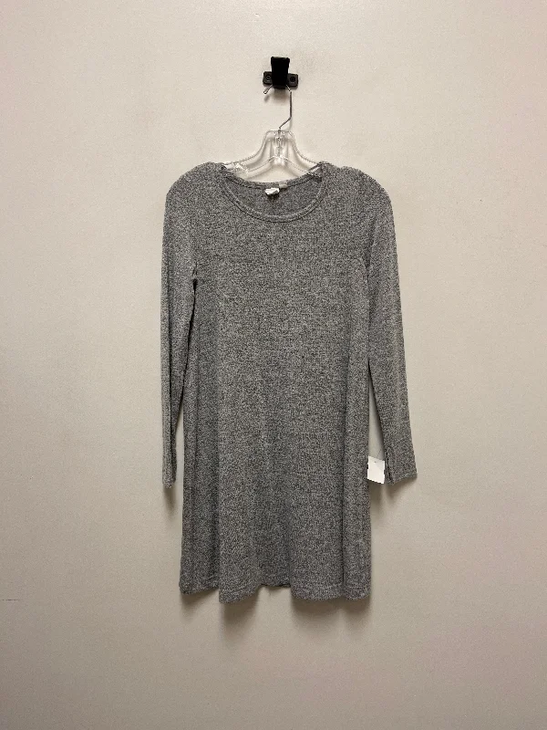 Dress Casual Midi By Gap In Grey, Size: Petite   S