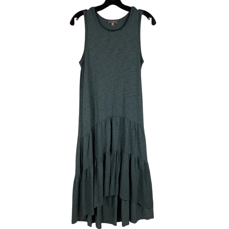 Dress Casual Midi By Lilla P In Grey, Size: S