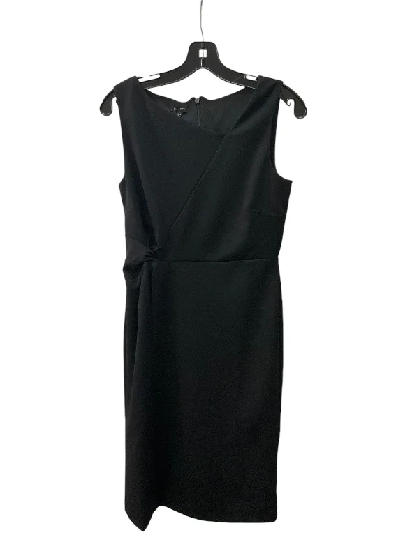 Dress Party Midi By Talbots In Black, Size: Xs