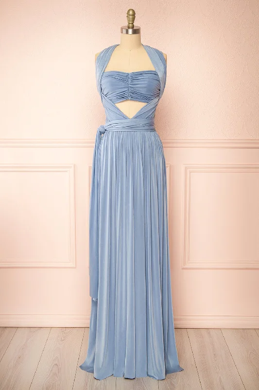 Kilda Blue | Convertible Maxi Dress