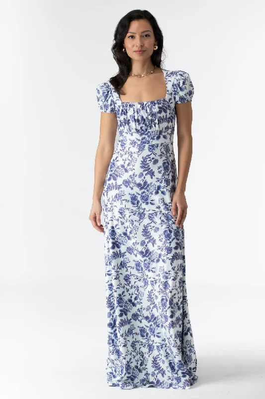 Estelle Dress in Evening Garden