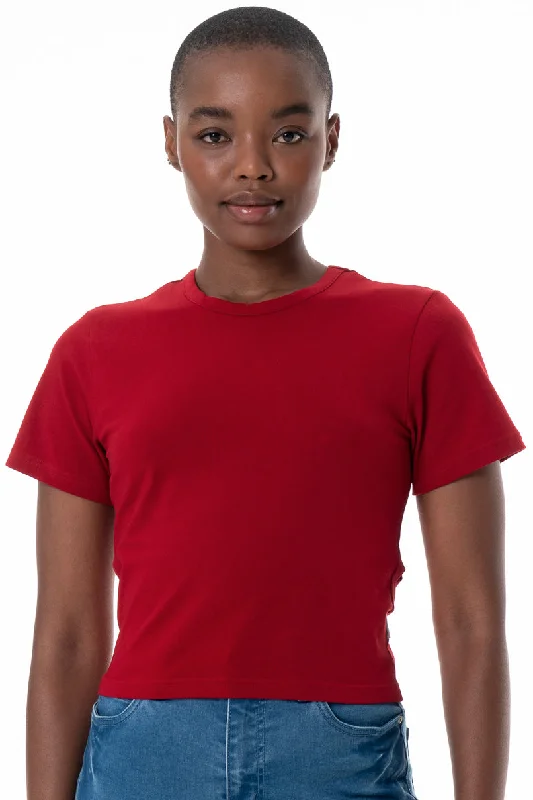 Fitted T-Shirt _ 145714 _ Red